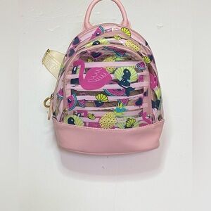 Mermaid Sea Life Backpack Luv Betsey by Betsey Johnson Clear